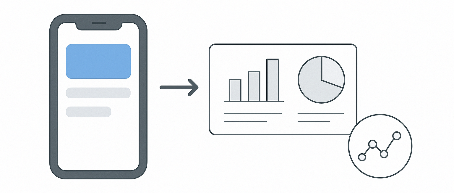 Analytics and user insights dashboard
